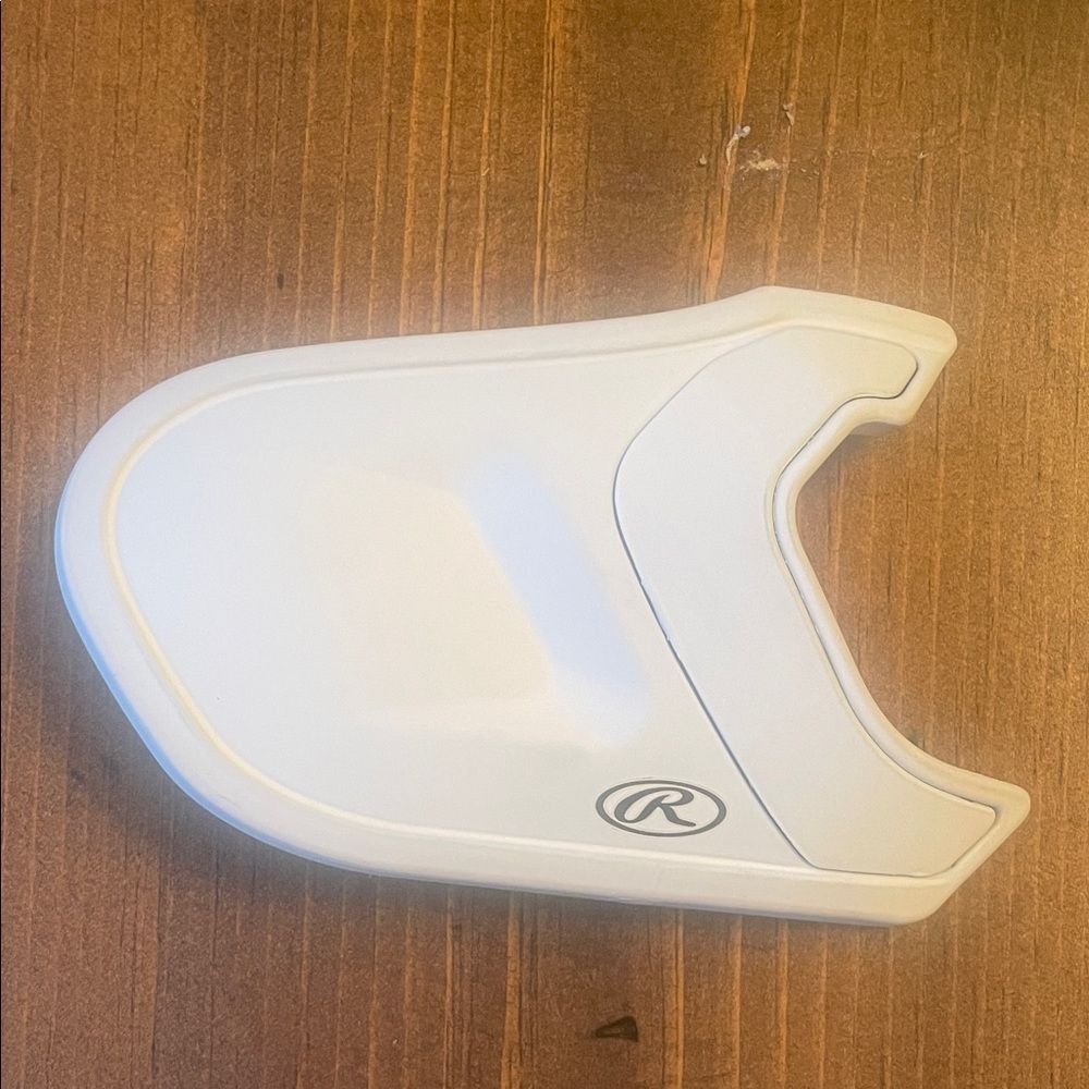 Rawlings face guard for batting helmet White Protective Gear with Logo